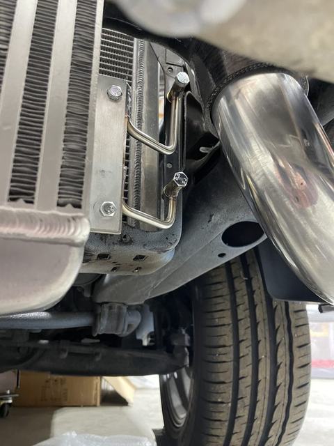 Intercooler brackets