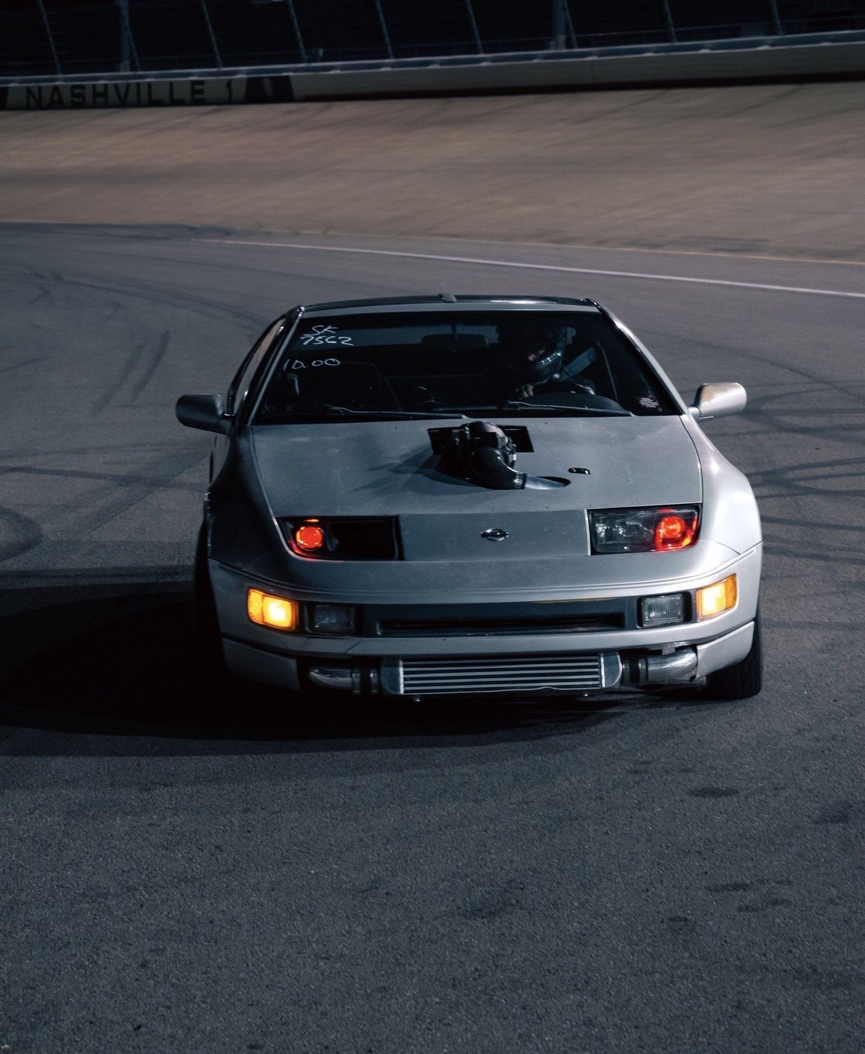 Austin's turbo LS 300ZX on track at Nashville Superspeedway
